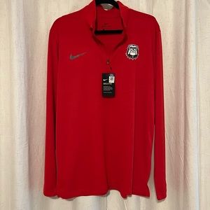 Nike Men’s Georgia Bulldogs Quarter Zip